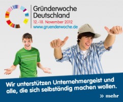 dykiert beratung auch in 2012 offizieller Partner der Gründerwoche Deutschland